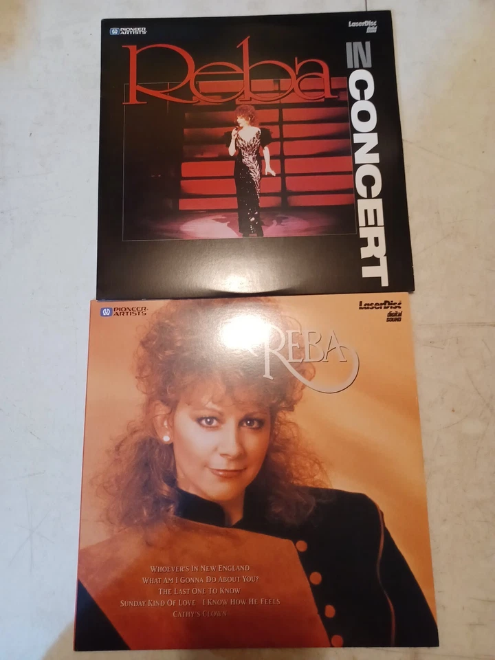 REBA McENTIRE  REBA in Concert and Reba  Lot Country  Music Laserdisc Edition Foto 1 de 1