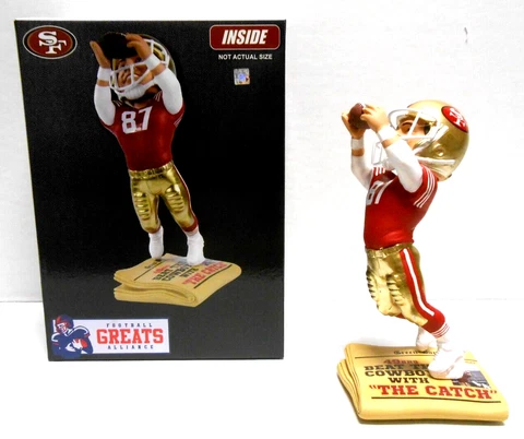 Limited to 360 Dwight Clark The Catch San Francisco SF 49ers Football Bobblehead Cover
