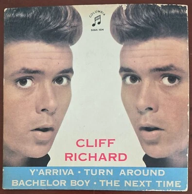 CLIFF RICHARD (LAS SOMBRAS) "Y'ARRIVE" SUECIA EP Foto 1 de 4