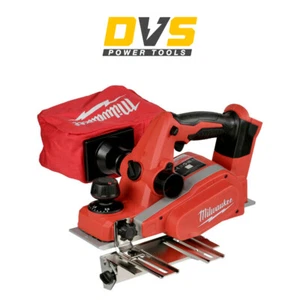 Milwaukee M18BP-0 18V Li-ion 82mm Cordless Planer With Dust Bag & Guide - Picture 1 of 2
