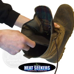 Gardner Tackle Heat Seekers Insolated Insoles (PAIR) 2 Sizes available - Picture 1 of 6