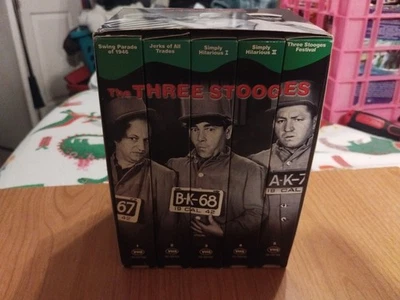 The Three Stooges Collector Series VHS 5 Pack - Image 1 of 4