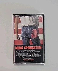 Bruce Springsteen Born In The USA Cassette 1984 CBS QCT 38653 - Picture 1 of 6