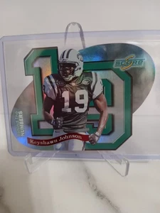 Keyshawn Johnson New York Jets 1999 Score Behind the Numbers #BN19 RARE SN#/1000 - Picture 1 of 5