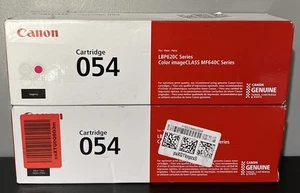 Oryginalny toner Canon 054 X2 purpurowo-czarny seria LBP620C - Zdjęcie 1 z 3