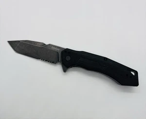 Kershaw 2062ST Analyst Tanto Serrated Assisted Pocket Knife - Picture 1 of 5