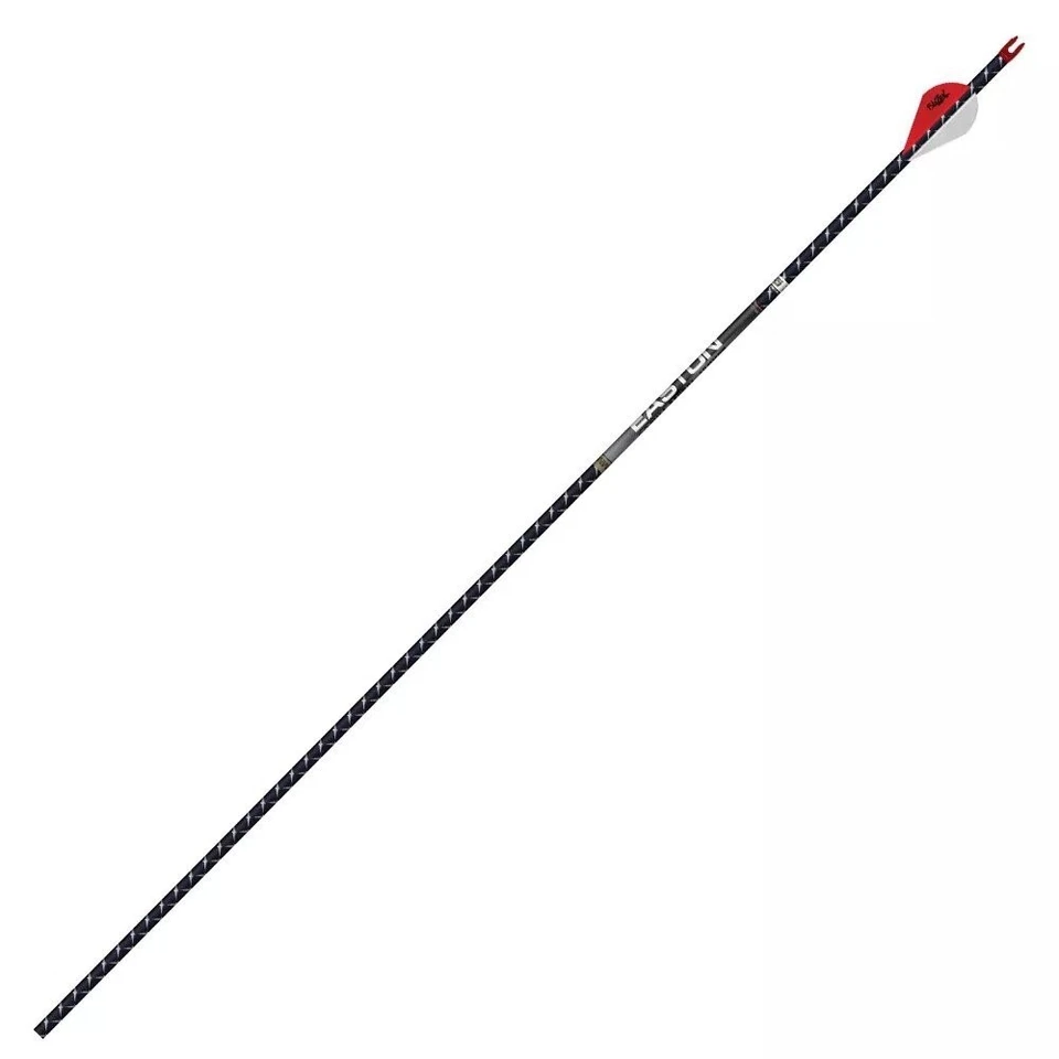 Easton 4mm FMJ 340 Arrows With 2" Blazer Vanes Carbon Core / Jacket - 630155