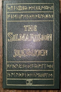 The Silmarillion by Tolkien Leather Bound Hardback Lord Rings 1999 Easton Press - Bild 1 von 7