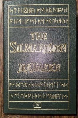 The Silmarillion by Tolkien Leather Bound Hardback Lord Rings 1999 Easton Press - Image 1 of 4