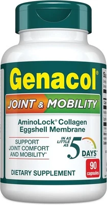 Genacol Joint & Mobility – Natural Eggshell Membrane & Hydrolyzed Collagen - Image 1 of 4