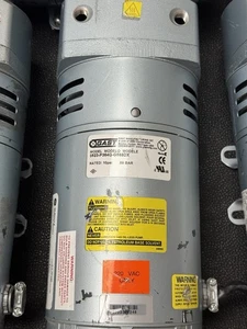 Gast MFG 0523-101Q-G582DX Vakuumpumpe, GE G582DEX 1/4 PS Motor, 110/240V - Bild 1 von 9