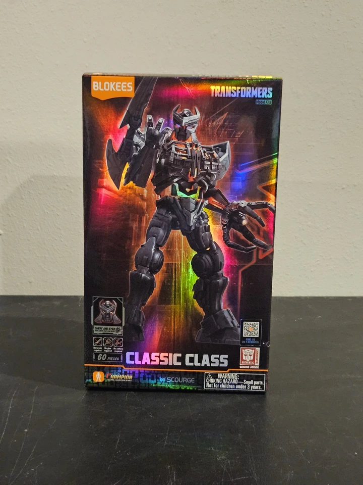 Blokees Transformers Scourge Model Kit Action Figure Rise of the Beasts - Image 1 of 4