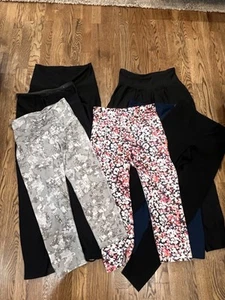 Lot of 8 Leggings Joggers Old Navy bLACK M Medium blue taupe - Picture 1 of 4