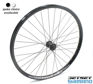 26" Jetset Down35 Shimano Alivio AM MTB Mountain Bike Front Wheel Center-Lock QR - Picture 1 of 11