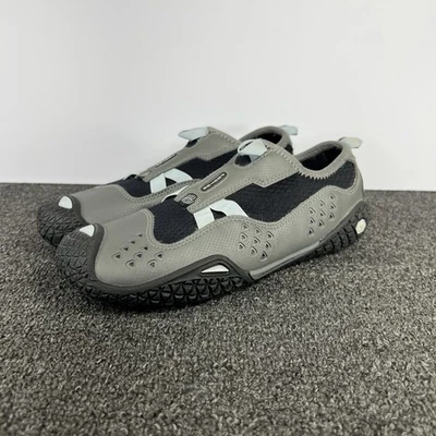 Zapatos de agua Teva Proton 3 para mujer talla 7 sin cordones negros y grises de goma 6366 Foto 1 de 4