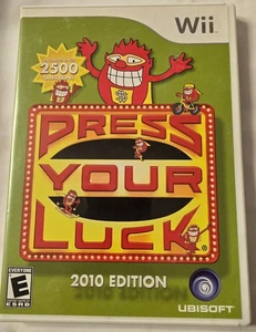 Wii Press Your Luck Edición 2010 Trivia Videojuego Multijugador - Imagen 1 de 4