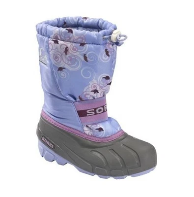 Sorel Cub Pac Girls Snow Boots Size 6 Girls Sweet Pea/Wild Orchid - Image 1 of 4