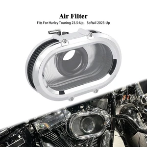 Luftfilter Chrom transparent für Harley Touring Road King Glide 24-2025 - Bild 1 von 16
