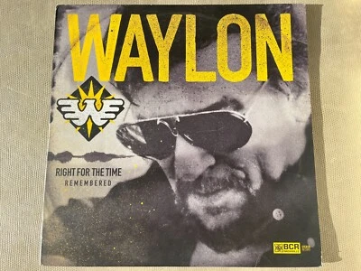 Waylon Jennings – Right For The Time (Remembered) Translucent Yellow Color Vinyl - Image 1 of 4