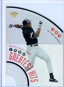1996 Donruss 1993 Greatest Hits Die-cut #3 Frank Thomas /5000 - Picture 1 of 2
