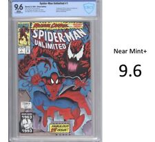 Spider-Man Unlimited #1 - Key & Start of Maximum Carnage! CBCS 9.6 - New Slab!