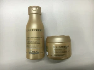 LOREAL SERIE EXPERT SET BAIN GOLD QUINAO 100ml + MASQUE GOLD QUINAO 75ml - Bild 1 von 1