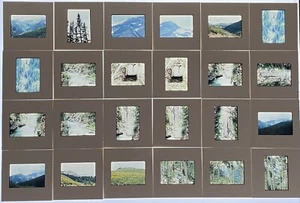 x33 1982 Colorado Mountains über Marmor 35mm Dias Brooks Foto entwickelt - Bild 1 von 12