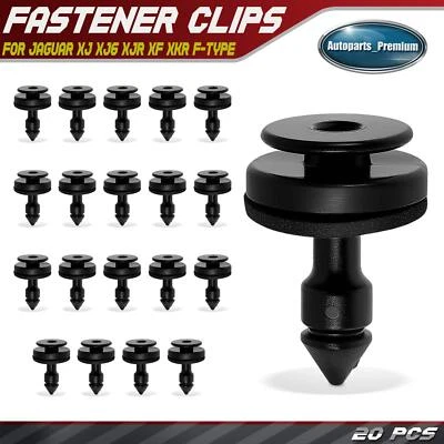 20 нейлоновых фиксаторов для отделочной панели 7,2 мм с герметиком для Jaguar XJ XJ6 XJR XF - Изображение 1 из 4