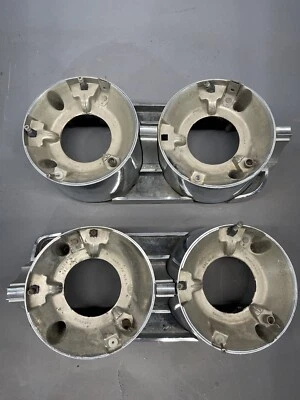 1964 ‘64 Oldsmobile Headlight Bezels Dynamic 88 98 Starfire Jetstar Ninety Eight - Image 1 of 4