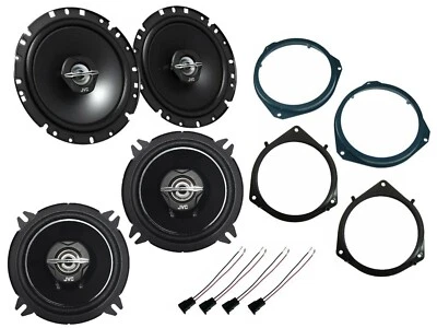 JVC Lautsprecher Set für Opel Astra H Bj 04-10 Tür vorne hinten 550 Watt - Bild 1 von 4