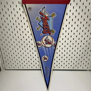 Vintage Anaheim Angels 90s Pennant MLB 2000 Flag Banner 12" X 30" - Picture 1 of 8