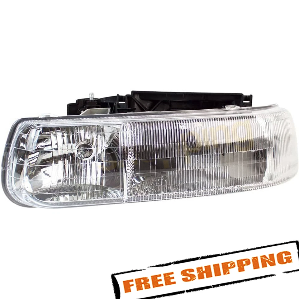 Conjunto de faros izquierdos TYC 20-5500-00-9 para Chevrolet Tahoe 2000-2006 Foto 1 de 4