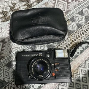 Konica C35 EFP. Rangefinder. Hexanon 38mm F4 Lens, 46ø. With case. - Picture 1 of 6