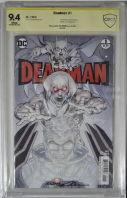 DEADMAN #1 CBCS 9.4 Neal Adams art Glow in Dark Cover SIGNED NEAL ADAMS - Image 1 of 3