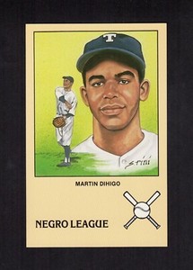 #2 MARTIN DIHIGO | Negro League Historic L.E. postcard | Susan Rini artist