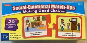 Lakeshore Social-Emotional MATCH-UPS K-2 Educational Game Toy - Picture 1 of 7