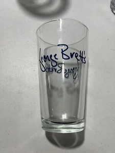 George Brett Kansas City Royals Closed Restaurant Glass SUPER RARE!! - Picture 1 of 4