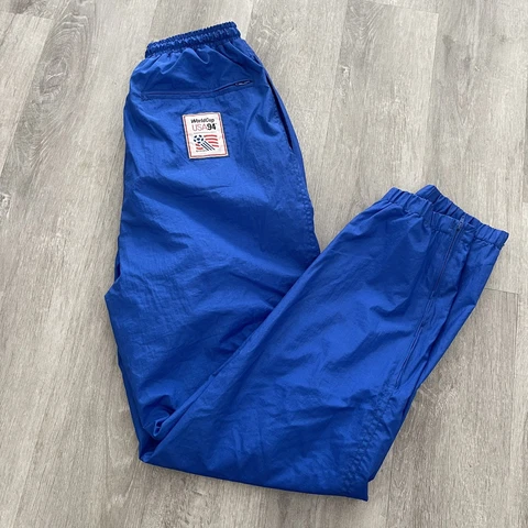 Vintage 1994 USA World Cup Windbreaker Track Pants Apex One Size Small Cover