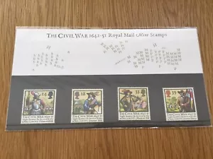 THE CIVIL WAR 1642-51 Presentation Pack Royal Mail Stamps - Picture 1 of 2