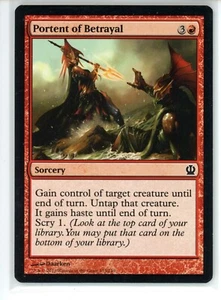 PORTENT OF BETRAYAL Theros #133 THS(NM)(MTG) - Picture 1 of 1