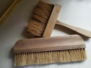 Vintage Brushes Wallpaper Paste & Smooth Shabby Prim Fiber Wood Cottagecore - Picture 1 of 12