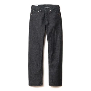 (ASK availability first)STUDIO D'ARTISAN Regular straight black jeans D1891B New - Picture 1 of 5