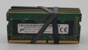 LOT OF 10 - 4GB DDR4 PC4 SO-DIMM Laptop Memory / RAM - Various Brands & Speeds - Picture 1 of 1