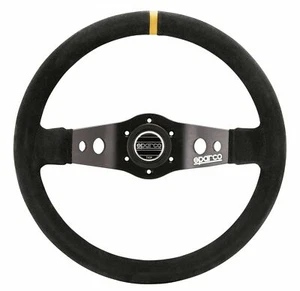 Sparco R 215 Steering Wheel Diamter 350mm #015R215CSN - Picture 1 of 2