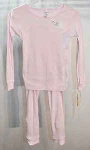 Carter's Pajamas Size 5T Pink Stripe Bear Girl's - Picture 1 of 9
