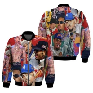 Chris Brown Women's Bomber Jacket( - Picture 1 of 2