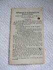 WW1 German Military Pass Document Bavaria 1917