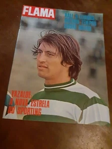 Yazalde the new star of Sporting 1971 soccer football Portuguese magazine - Picture 1 of 12