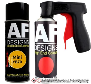 Spraydosen Griff Set für Mini YB70 Volcanic Orange Uni Basislack Klarlack Handgr - Bild 1 von 2