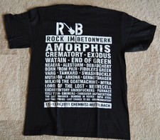 Slayer Gary Holt 2011 Owned & Worn Rock Im Betonwerk Concert Festival T-Shirt